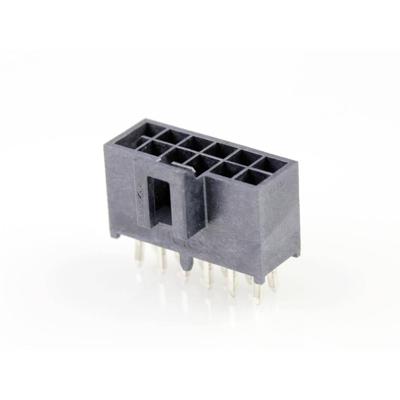 Molex 1053101212 Female header, inbouw (standaard) Totaal aantal polen: 12 Rastermaat: 2.50 mm Inhoud: 1 stuk(s) Tray Molex 1053101212 Female header, inbouw (standaard) Totaal aantal polen: 12 Rastermaat: 2.50 mm Inhoud: 1 stuk(s) Tray