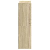 Kamerscherm 100x33x115 cm bewerkt hout sonoma eikenkleurig - thumbnail