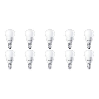PHILIPS - LED Lamp 10 Pack - CorePro Lustre 827 P45 FR - E14 Fitting - 5.5W - Warm Wit 2700K | Vervangt 40W