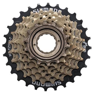 Shimano Mf-tz500 freewheel 7 speed 14-28 tands zwart
