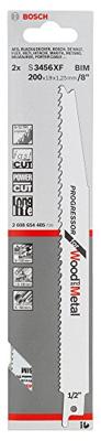 Bosch Accessoires Reciprozaagblad S 3456 XF Progressor for Wood and Metal 2st - 2608654405 - thumbnail