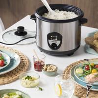 Tristar RK-6127 Rijstkoker 1.5 liter RVS - thumbnail