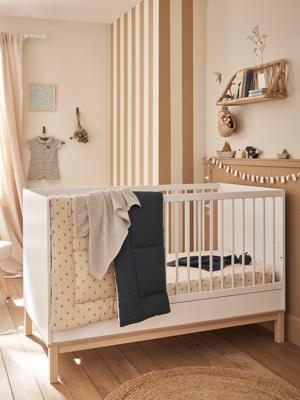 Verstelbaar Babybed 70x140cm LIGNE COMETE wit
