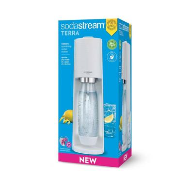 Sodamachine sodastream TERRA WHITE Wit 60 L