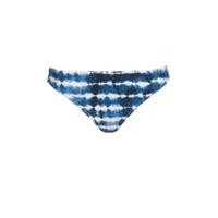BEACHWAVE tie-dye bikinibroekje blauw/wit - thumbnail