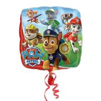 Folieballon Paw Patrol Vierkant - 43cm - thumbnail