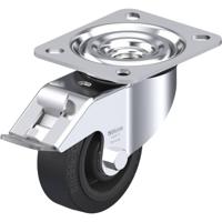 Blickle L-POEV 80R-FI Zwenkwiel met rem Wieldiameter: 80 mm Draagvermogen (max.): 140 kg 1 stuk(s) - thumbnail