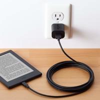 Amazon Basics 80P4V4 Verbindingskabel, USB 2.0, USB-A-stekker naar Micro USB B-stekker, voor printer, 3 m, zwart - thumbnail