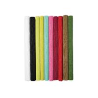 Sizzix • surfacez crepe paper, 12x24" 10 sheets festive - thumbnail