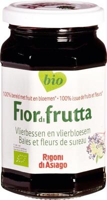 Fiordifrutta Jam Vlierbessen en Vlierbloesem Fiordifrutta Jam Vlierbessen en Vlierbloesem