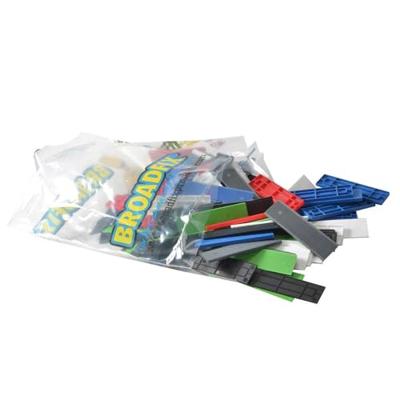 Boradfix Vlakke Afstandshouders Assortiment | In Doos | 120 stuks | 1-6mm | 20 stuks van elke soort - BSP120 Boradfix Vlakke Afstandshouders Assortiment | In Doos | 120 stuks | 1-6mm | 20 stuks van elke soort - BSP120