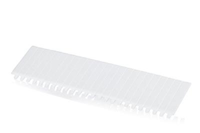 F-Tronic 7290032 Afdekstrips PS Wit 10 stuk(s)