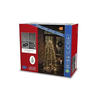Konstsmide 6650-100 LED-boommantel Buiten Energielabel: F (A - G) werkt op het lichtnet Aantal lampen 660 LED Warmwit Verlichte lengte: 2.4 m