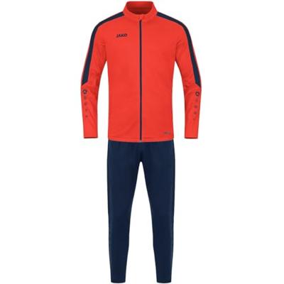 JAKO M9123 Trainingspak Polyester Power - Flame/Marine - L