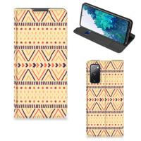 Samsung Galaxy S20 FE | Hoesje met Magneet | Aztec Yellow - thumbnail