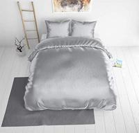 RoyalTextile - Beauty Skin Care Dekbedovertrek Micropercal - Silver - 240 x 220 - thumbnail