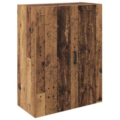 Wandkast 2 pcs Oudhout 69,5 x 34 x 90 cm Bewerkt hout