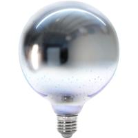 LED Lamp E27 - 4W Warm Wit 1800K - Titanium Afwerking - Aigi 3D Firework XL - thumbnail