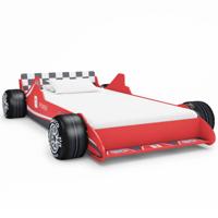 Kinderbed raceauto rood 90x200 cm - thumbnail