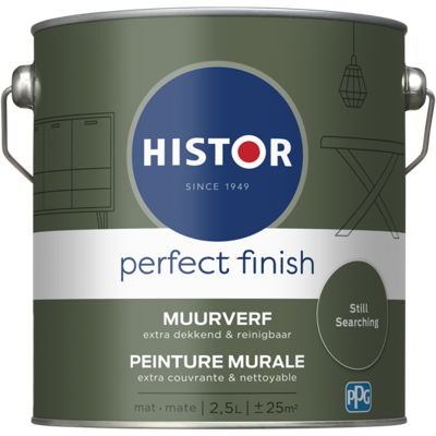 Histor Perfect Finish Muurverf Mat - Still Searching - 2,5 liter