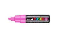 Uni-Posca Posca marker, afm pc-8k, lijndikte 8 mm, breed, roze, 1 stuk - thumbnail