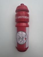 Ajax Bidon Rood/Wit Oud Logo - Ajax Waterfles - Ajax drinkfles - 750ml- - thumbnail