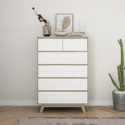 Artistiq Nachtkastje 'Youba' 2 lades, kleur Wit