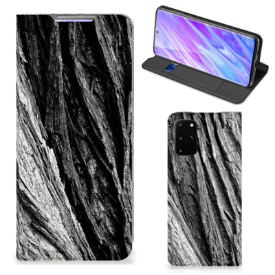 Book Wallet Case Samsung Galaxy S20 Plus Boomschors Grijs Book Wallet Case Samsung Galaxy S20 Plus Boomschors Grijs