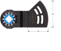 Rotec OT 18/53Bi | Starlock Invalzaagblad | Hout/Abras. | 53x40 - 519.0154 - thumbnail