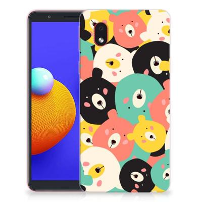 Samsung Galaxy A01 Core Telefoonhoesje met Naam Bears