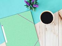 Elastomap oxford top file+ a4 pastel groen | 10 stuks - thumbnail