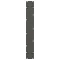 Bartafelpoten 2 st 60x(90-91) cm staal antraciet - thumbnail