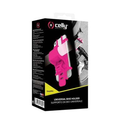 Celly telefoonhouder easybike universeel roze