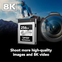 Lexar Pro Silver 256GB CFexpress Type B - R1750/W1300 MB/s - thumbnail