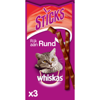 Whiskas Sticks Kip Kattensnack 3 Stuks bij Jumbo - thumbnail