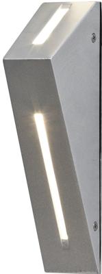 Konstsmide 7912-310 LED-buitenlamp (wand) LED vast ingebouwd 6 W Zilver-grijs