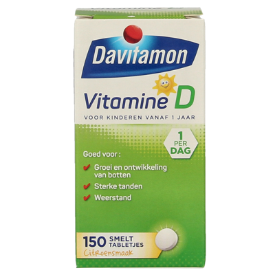 Davitamon Vitamine D Kind Smelttabletten Davitamon Vitamine D Kind Smelttabletten
