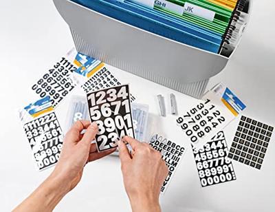 Etiket herma 4158 10mm letters a-z zwart | 10 stuks