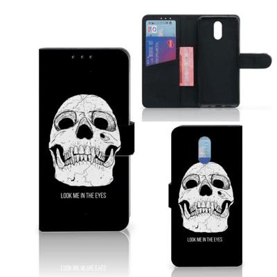 Telefoonhoesje met Naam Nokia 2.3 Skull Eyes Telefoonhoesje met Naam Nokia 2.3 Skull Eyes