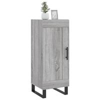 Dressoir 34,5x34x90 cm bewerkt hout grijs sonoma eikenkleurig - thumbnail