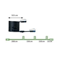 Paulmann Sting 93696 Verlichtingssysteem Plug&Shine LED-tuinspot startset Set van 3 stuks LED 18 W Warmwit Antraciet - thumbnail