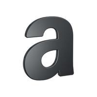 Basi 7300-1012 Huisnummerbord Antraciet - thumbnail