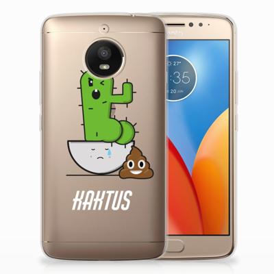 Motorola Moto E4 Plus Telefoonhoesje met Naam Cactus Poo Motorola Moto E4 Plus Telefoonhoesje met Naam Cactus Poo