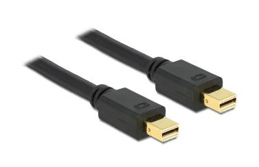 Delock 83472 Kabel Mini DisplayPort 1.2 male > Mini DisplayPort male 4K 60 Hz 0,5 m