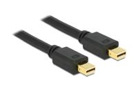 Delock 83472 Kabel Mini DisplayPort 1.2 male > Mini DisplayPort male 4K 60 Hz 0,5 m - thumbnail
