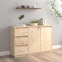 Dressoir 111x34x75 cm massief grenenhout - thumbnail