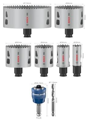 Bosch Accessoires PRO Multi Material PC Plus gatzaagset | 8-delig - 2608594431