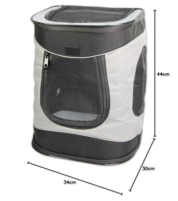 Trixie hondentas timon zwart / grijs