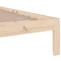 Bedframe massief hout 90x200 cm - thumbnail