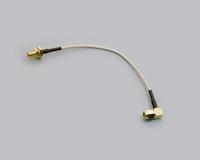 BKL Electronic 0409122 HF-adapter SMA-bus - SMA-stekker 15.00 cm 1 stuk(s) - thumbnail